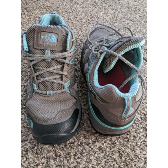 The North Face Hedgehog Gore-Tex Hiking Shoes Womens Size 9.5 Blue NF00CDG0 - Picture 1 of 5